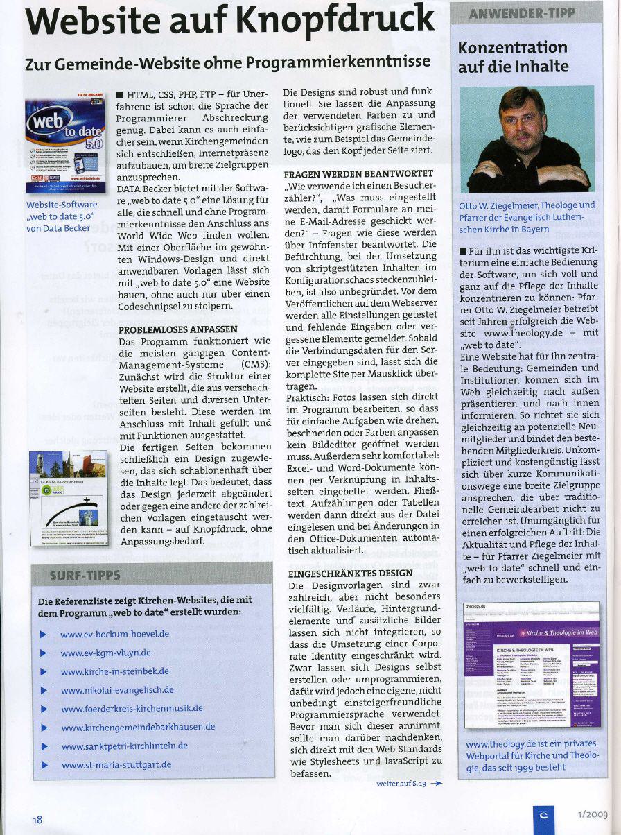 "Konzentration auf die Inhalte"