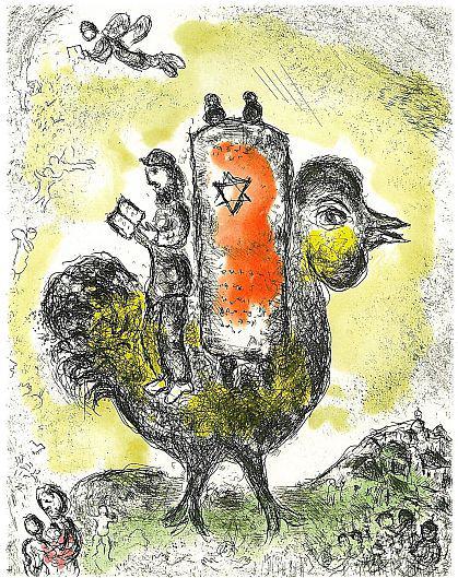 Chagall: Die rote Thora