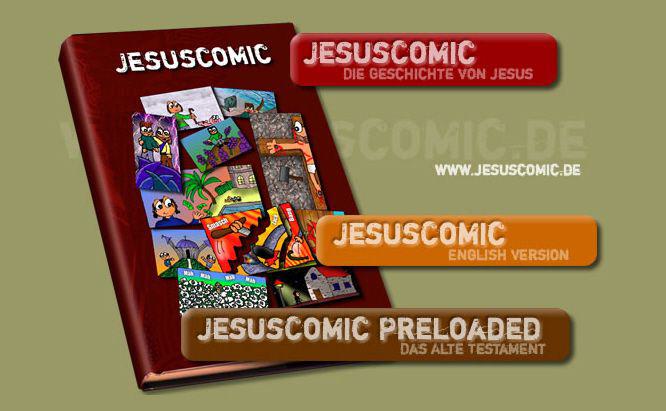 Jesuscomic & AT als Comic