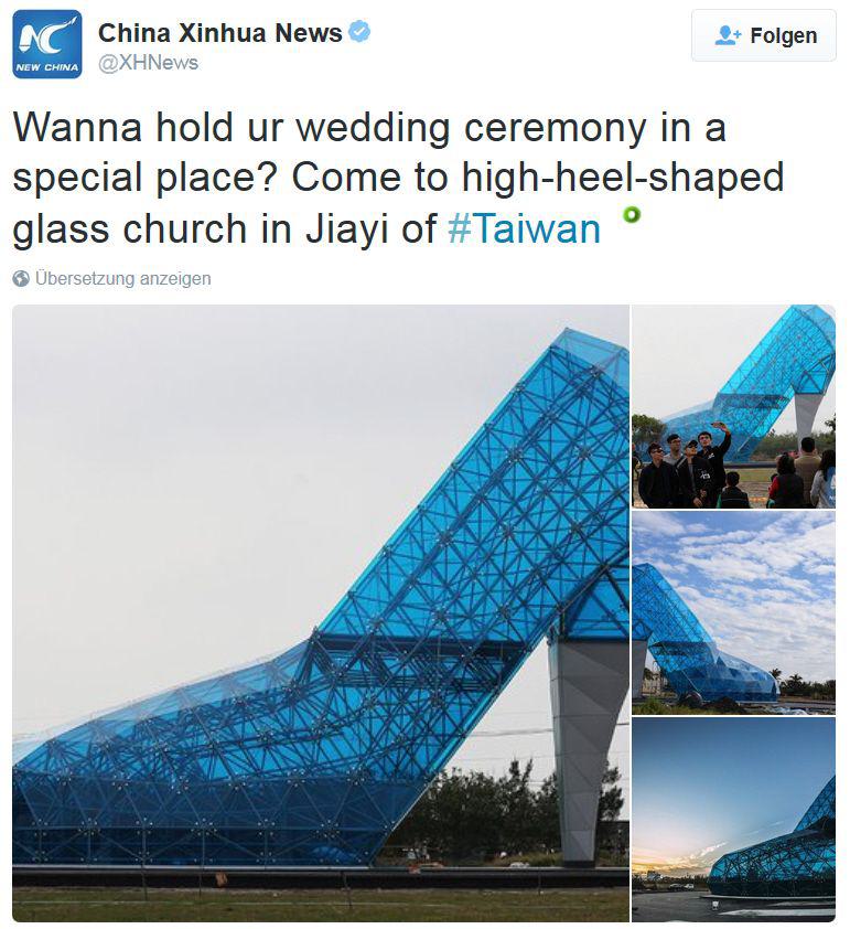 High-Heel Church in Jiayi/Taiwan